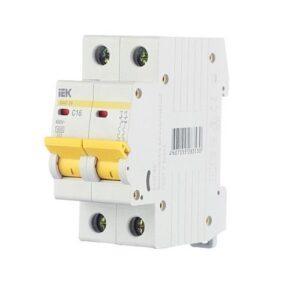 Автомат "iEK" 2Р 1ф 16А есть ЭКФ