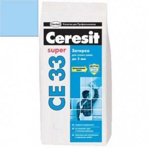 Фуга "Ceresit" CE-33 - Небесный 2кг