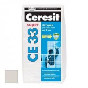 Фуга "Ceresit" CE-33 - Серый 2кг