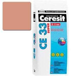 Фуга "Ceresit" CE-33 - Роза 2кг