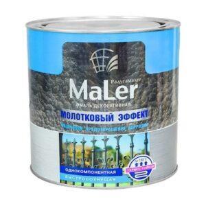 Эмаль "Maler-Радуга" декор. с мол. эффектом ЗОЛОТО. 2.5л