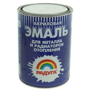 Эмаль "Радуга-178" для металла и радиаторов 1кг