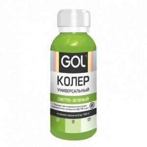 Колер "GOL" светло зеленый 59 (0,1)