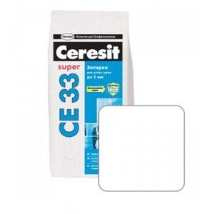 Фуга "Ceresit" CE-33 - Белый 2кг