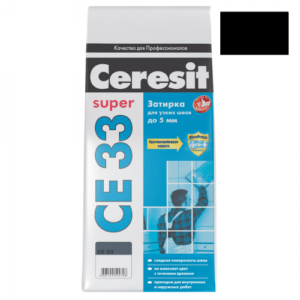 Фуга "Ceresit" CE-33 - Графит 2кг