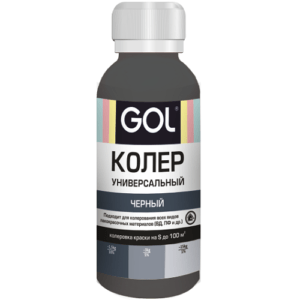 Колер "GOL" черный 61 (0,1)