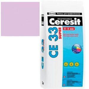 Фуга "Ceresit" CE-33 - Лаванда 2кг