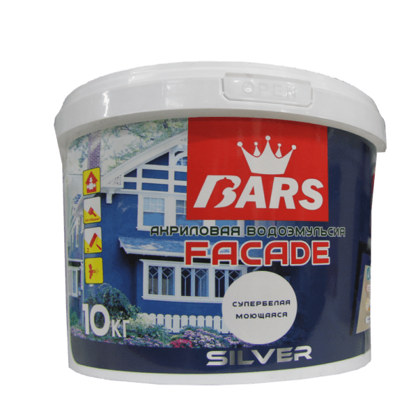 BARS FACADE  акриловая водоэмульсия 10 кг