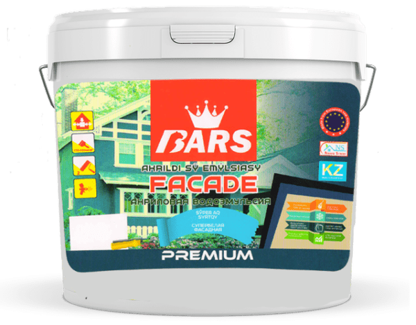 BARS FACADE  акриловая водоэмульсия 15 кг