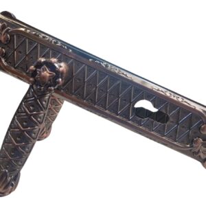Ручка "Tiffany" дверная AC (античная медь) 45х275мм